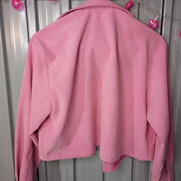Zara Blush Pink Utility Jacket - Picture 5 of 5